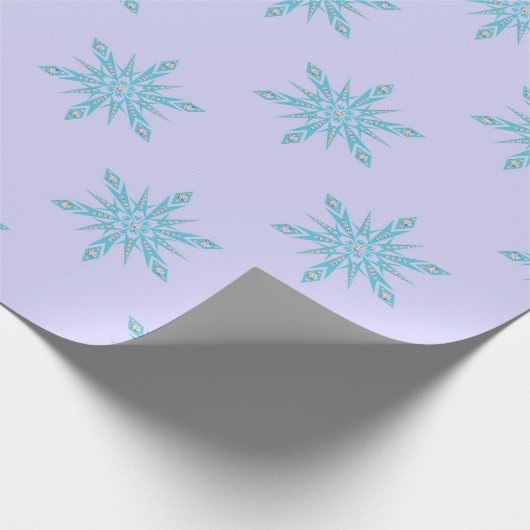 Snowflake Cadeaupapier (Hoek)