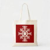 Snowflake Canvas tas (Voorkant)