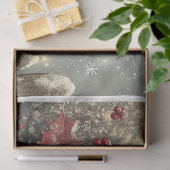 Snowflake Cardinal Tissuepapier (Geschenk)