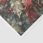 Snowflake Cardinal Tissuepapier (Detail)