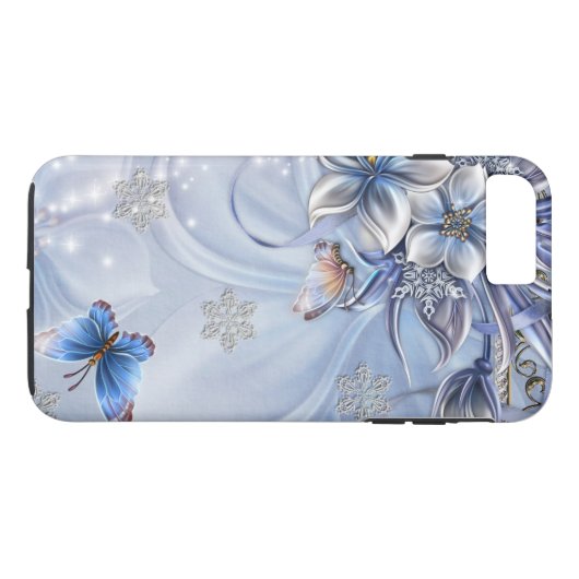 Snowflake Case-Mate iPhone Case (Achterkant (Horizontaal))
