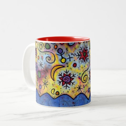 Snowflake Celebratie Mok (Voorkant links)