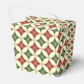 Snowflake Circles-3-PARTIJ FAVOR BOX, neem uit Bedankdoosjes (Achterkant)