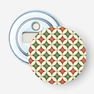 Snowflake Circles-4-RONDE FLESOPENER Button Flesopener