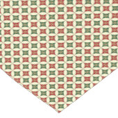 Snowflake cirkels-3-14x72 KATOENTABEL RUNNER Korte Tafelloper (Hoek)