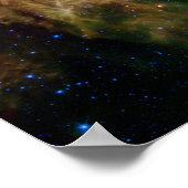 Snowflake-cluster en kone-nebula poster (Hoek)