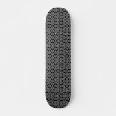 Snowflake Constellation - Black and White Persoonlijk Skateboard (Voorkant)