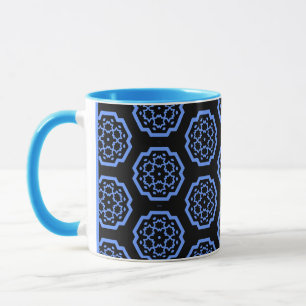 Snowflake Constellation - v2 - Blue Mok
