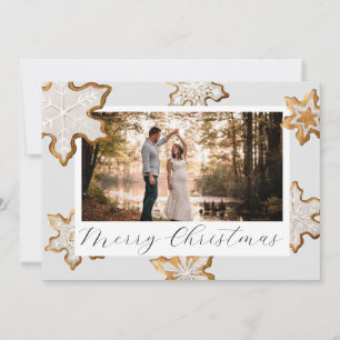 Snowflake Cookie Christmas Kaart