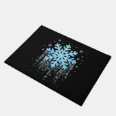 Snowflake Costume Winter Christmas Matching Deurmat (Schuin)