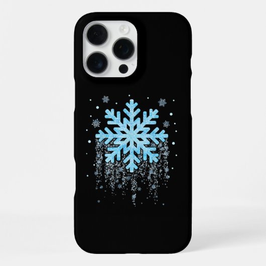 Snowflake Costume Winter Christmas Matching Mens W iPhone Hoesje (Achterkant)