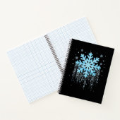 Snowflake Costume Winter Christmas Matching Mens W Notitieboek (Binnen)