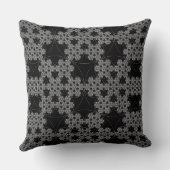 Snowflake Crochet Kussen (Achterkant)