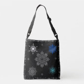 Snowflake Crossbody Tas (Achterkant)