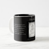 Snowflake Crystal Fairy Tweekleurige Koffiemok (Voorkant links)
