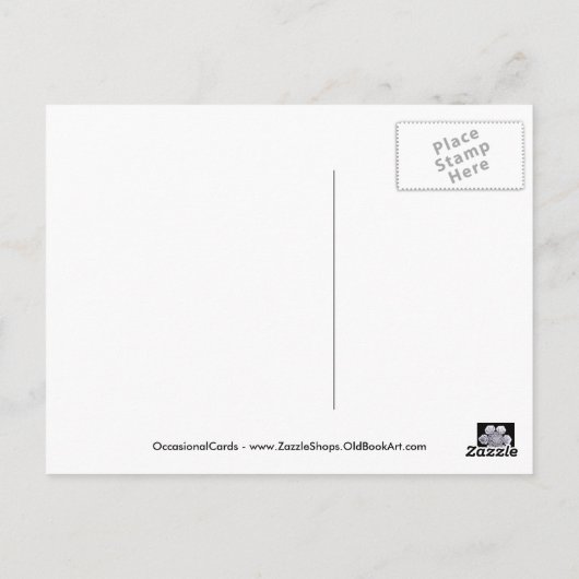 Snowflake Crystal Photos Briefkaart (Achterkant)