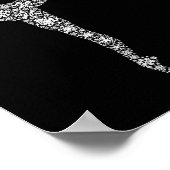 Snowflake Dancer Merry Christmas - Ballet Dance Ba Poster (Hoek)