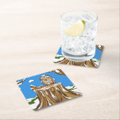 Snowflake de Owl Kartonnen Onderzetters (Insitu)