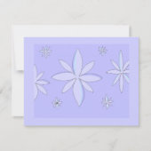 Snowflake design feestdagenkaart (Voorkant)
