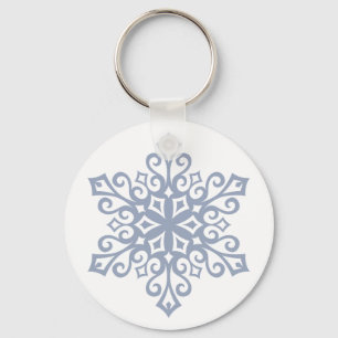 Snowflake Design Winter Sleutelhanger