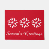 Snowflake Doormat Deurmat (Voorkant)