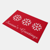 Snowflake Doormat Deurmat (Schuin)