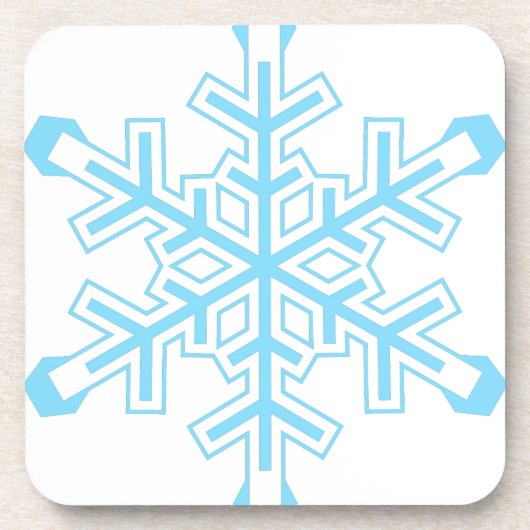 Snowflake Drankjes Onderzetter (Voorkant)