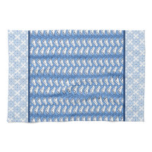 Snowflake en Dove Pattern Winter Kitchen Towel