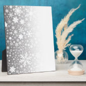 Snowflake Fade Fotoplaat (Zijkant)