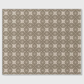 Snowflake Fair Isle (Jacquard) Holiday Sweater Cadeaupapier (Vlak)