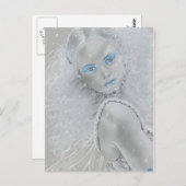 Snowflake Fairy Briefkaart (Voorkant / Achterkant)