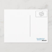 Snowflake Fairy Briefkaart (Achterkant)