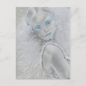 Snowflake Fairy Briefkaart (Voorkant)