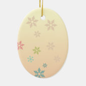 Snowflake Fairy Keramisch Ornament (Achterkant)