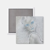 Snowflake Fairy Magnet (Voorkant / Achterkant)