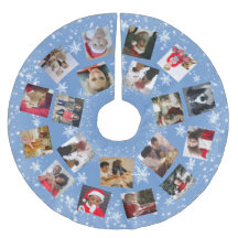 Snowflake Family Foto Collage Kerstmis