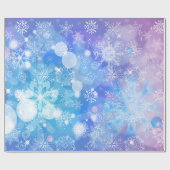 Snowflake Fantasy Cadeaupapier (Vlak)