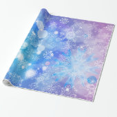 Snowflake Fantasy Cadeaupapier (Uitgerold)