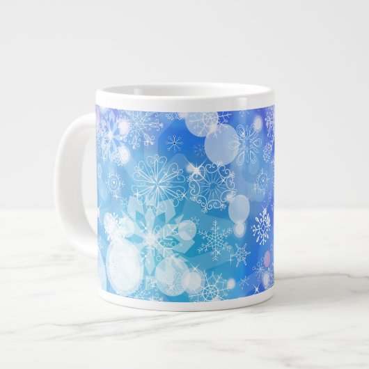 Snowflake Fantasy Grote Koffiekop (Links)