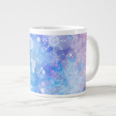 Snowflake Fantasy Grote Koffiekop (Voorkant rechts)