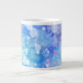 Snowflake Fantasy Grote Koffiekop (Voorkant)