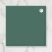 Snowflake Favor Tags Bedankjes Labels (Achterkant)