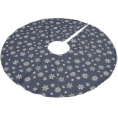 Snowflake feestelijke kerst kerstboom rok (Gekanteld)