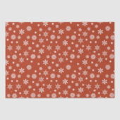 Snowflake feestelijke kerst tissuepapier (Voorkant)