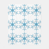 SNOWFLAKE FLEECE DEKEN (Voorkant)