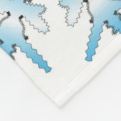 SNOWFLAKE FLEECE DEKEN (Hoek)