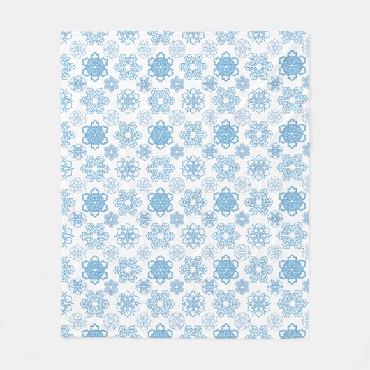 Snowflake Fleece Deken (Voorkant)