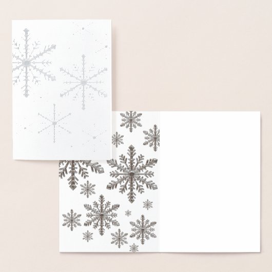 Snowflake Folie Kaart (Display)