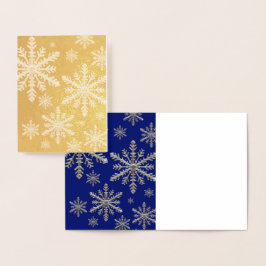 Snowflake Folie Kaarten