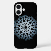 Snowflake-fonecase (donker) Case-Mate iPhone case (Achterkant)